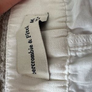 Abercrombie linen blend ultra wide pant - size medium. Worn once